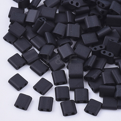 FGB 2-Hole Glass Seed Beads X-SEED-S031-L-049F-1