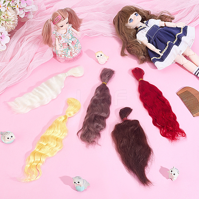 Soft Wool Fabric DIY-WH0622-346B-1
