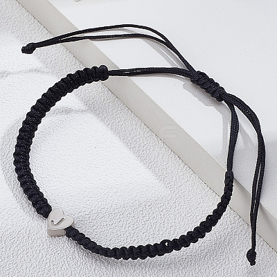 1Pc Adjustable Nylon Cord Braided Bracelets for Women Men BJEW-LP0001-34J-P-1