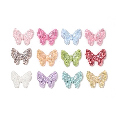 Opaque Resin Decoden Cabochons RESI-Q230-05A-1