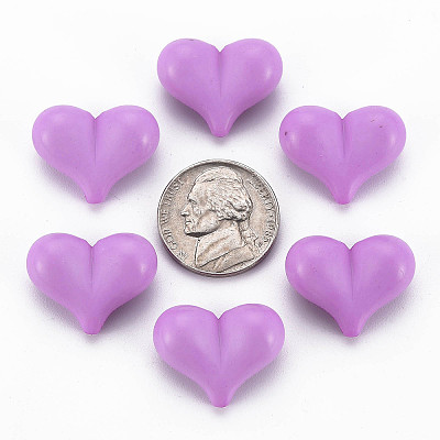 Opaque Acrylic Beads X-MACR-S373-70-A08-1