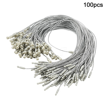 100Pcs Plastic Lanyard for Christmas Tree Decorations FIND-YW0007-81A-1