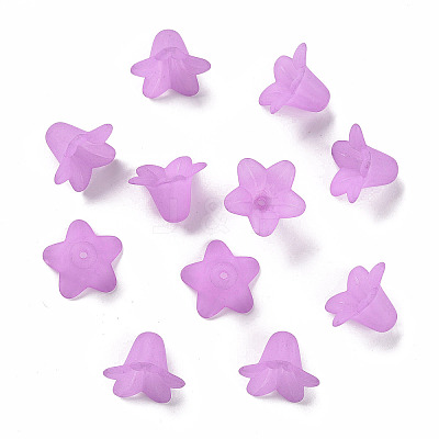 Transparent Acrylic Beads PLF018-04-1