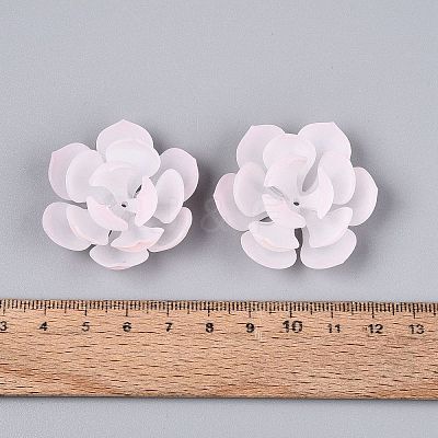 Heat Shrink Acrylic Bead Caps OACR-N164-04B-1