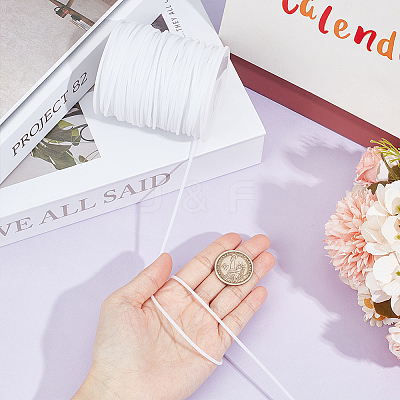 1 Roll Hollow Pipe PVC Tubular Synthetic Rubber Cord RCOR-SC0001-01B-1