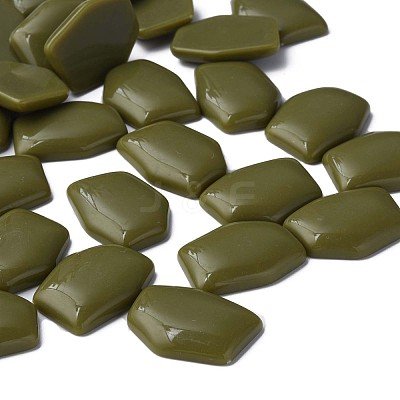 Opaque Acrylic Cabochons MACR-S373-143-A11-1