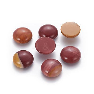 Natural Mookaite Cabochons G-G760-B02-11-1