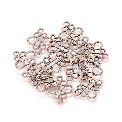 Tibetan Style Links connectors X-TIBE-4876-R-NR-1