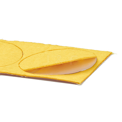 DIY Rectangle with Tiger Pattern Kraft Paper Bag Making Set DIY-F079-07-1