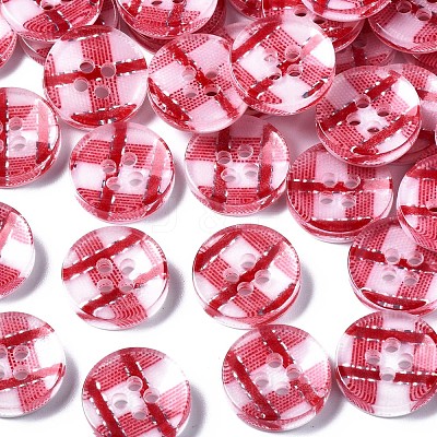 Resin Buttons BUTT-N017-01E-1