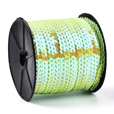 Lt.Green With AB Color Paillette/Sequins Roll X-BS85Y-1