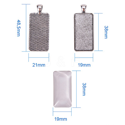 Pendant Making Sets DIY-X0269-01AS-RS-1