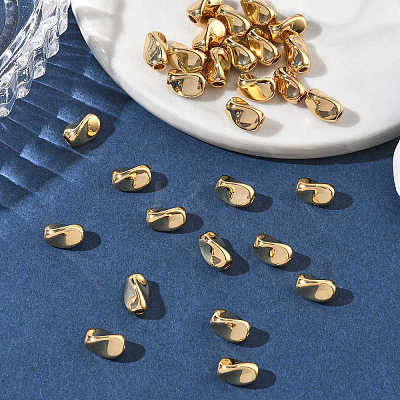 SHEGRACE Brass Beads XGRQ1A263-304G-1