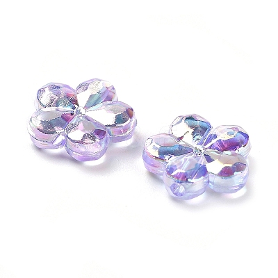 Transaparent Acrylic Beads PACR-H004-01G-1