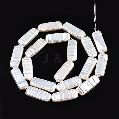ABS Plastic Imitation Pearl Beads Strands KY-N015-04-05E-1