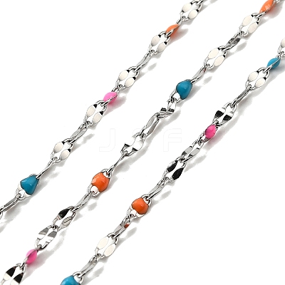 304 Stainless Steel Dapped Chains CHS-H036-01P-04-1