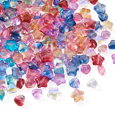 Electroplate Glass Beads EGLA-CD0001-01-1