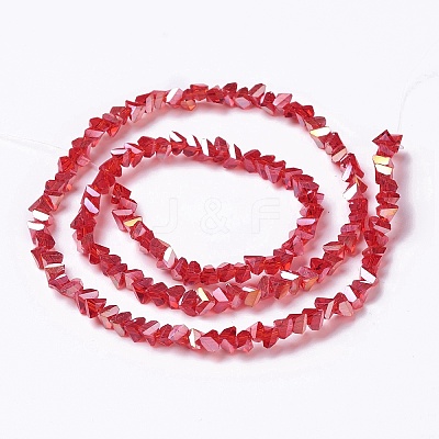 Transparent Glass Beads Strands GLAA-H022-09A-01-1