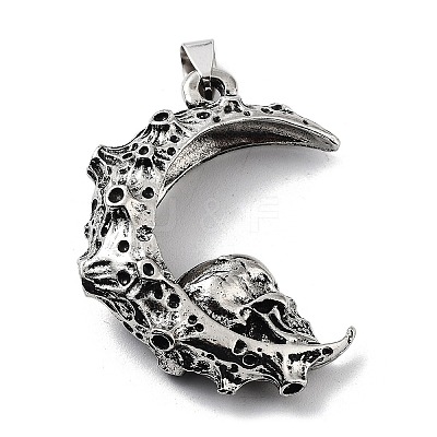 Tibetan Style Alloy Pendants TIBE-L012-040AS-12-1