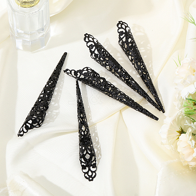 20Pcs Hollow Iron Hairpins AJEW-GL0002-32-1