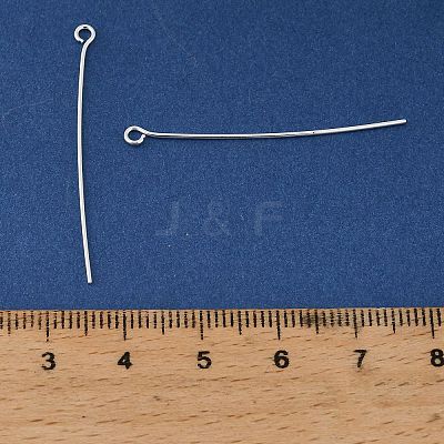 Brass Eye Pins KK-H258-08C-S-1