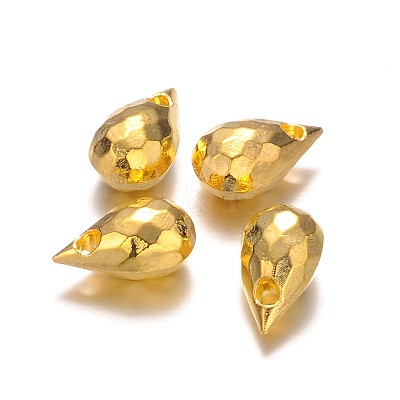Alloy Teardrop Charms PALLOY-L155-02G-1
