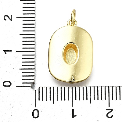 Brass Enamel Pendants KK-K400-20G-02-1
