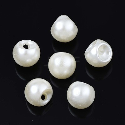 Acrylic Imitation Pearl Charms OACR-N134-002A-01-1