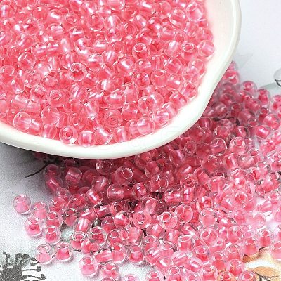 Transparent Glass Round Seed Beads SEED-B001-05A-23-1