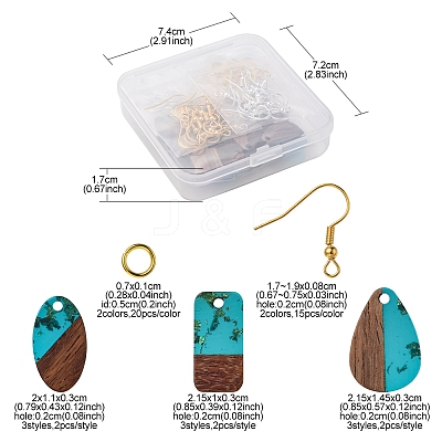DIY Earring Making Kit DIY-FS0005-11-1