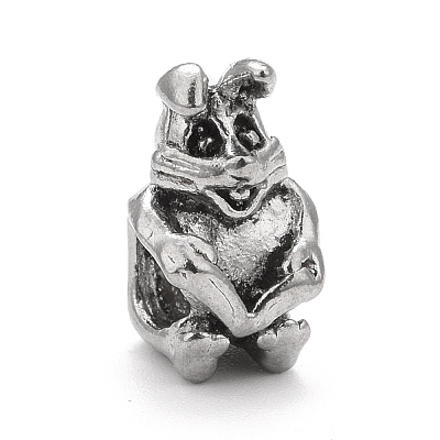 304 Stainless Steel European Beads STAS-G256-25AS-1