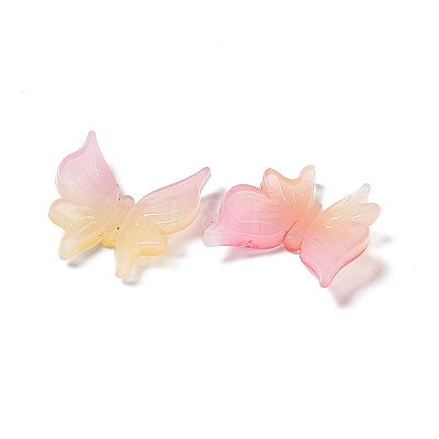 Two Tone Opaque Acrylic Cabochons OACR-C009-11A-1