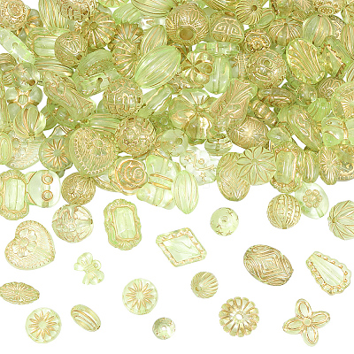 120g Transparent Acrylic Beads MACR-PA0001-72B-1