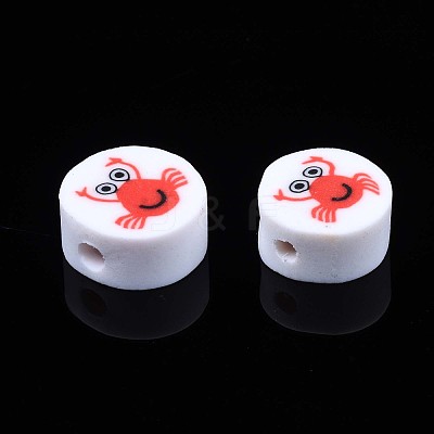 Handmade Polymer Clay Beads CLAY-N007-005-1