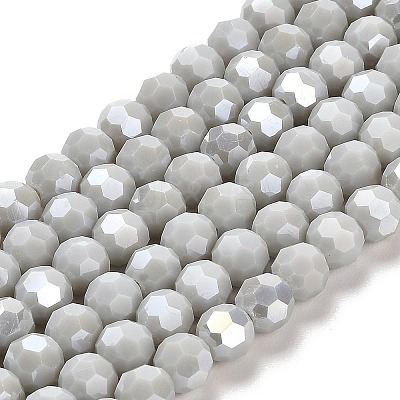 Opaque Glass Beads Stands EGLA-A035-P6mm-B22-1