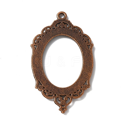Zinc Alloy Pendant Cabochon Settings FIND-WH050-70R-1