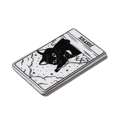 Tarot Theme Printed Acrylic Pendants MACR-G061-04M-1