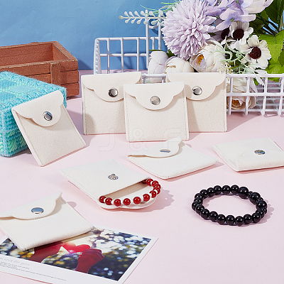 Velvet Jewelry Storage Bags ABAG-WH0032-48A-1