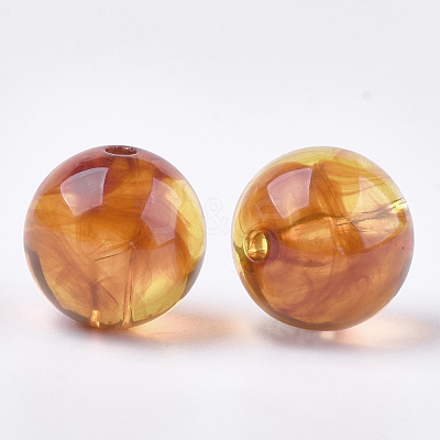 Acrylic Beads OACR-S029-059G-1