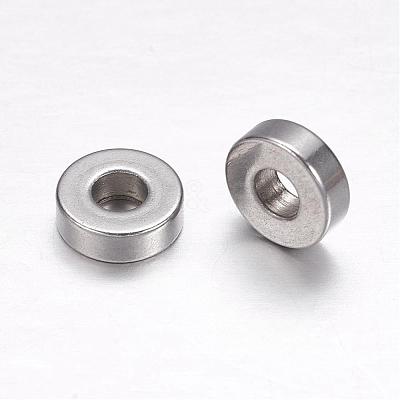 Tarnish Resistant 304 Stainless Steel Spacer Beads STAS-F117-50P-1