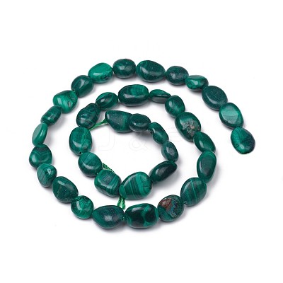 Natural Malachite Beads Strands X-G-L493-42A-1