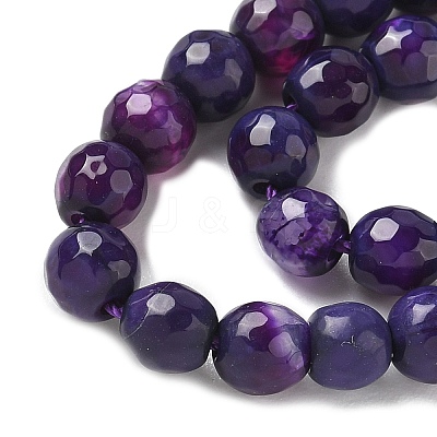 Natural Agate Beads Strands G-C082-A01-57-1