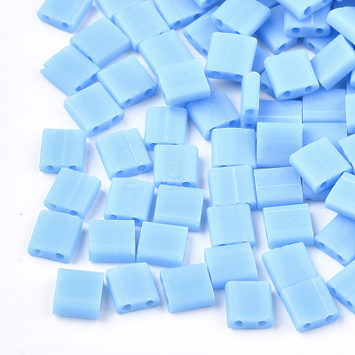 2-Hole Opaque Glass Seed Beads SEED-S023-09D-1