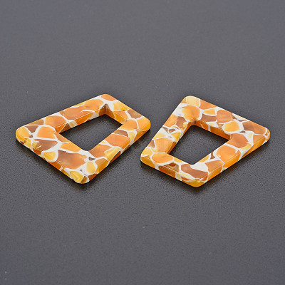 Cellulose Acetate(Resin) Pendants KY-N015-020-04-1