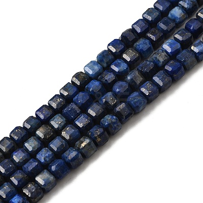 Natural Lapis Lazuli Beads Strands G-F797-A11-01-1