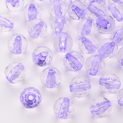 Transparent Acrylic Beads TACR-S154-11A-47-1