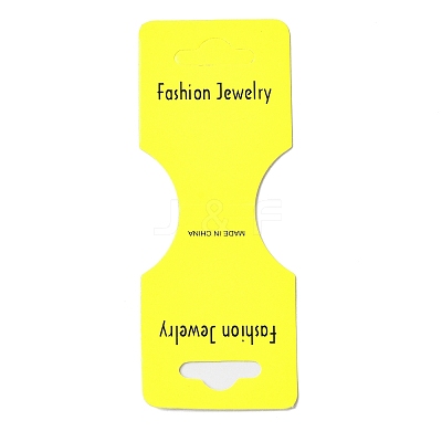 Foldable Paper Jewelry Display Header with Hanging Hole CDIS-M005-05-1
