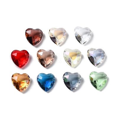 Transparent Glass Rhinestone Cabochons RGLA-B003-03B-1