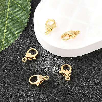 SHEGRACE Brass Lobster Claw Clasps XGR0097G-130G-1
