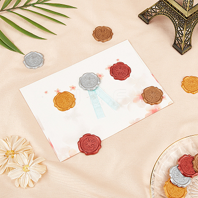 Adhesive Wax Seal Stickers DIY-WH0201-10C-1
